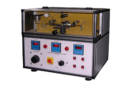 The Comparative Tracking Index Tester is used to test the resistance to tracking of solid insulators or parts of insulators used in electrical appliances and accessories.