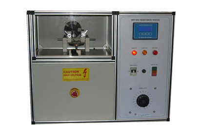 Dry Arc Resistance Tester is designed to conduct high voltage,low current Arc Resistance test on solid electrical insulation material 