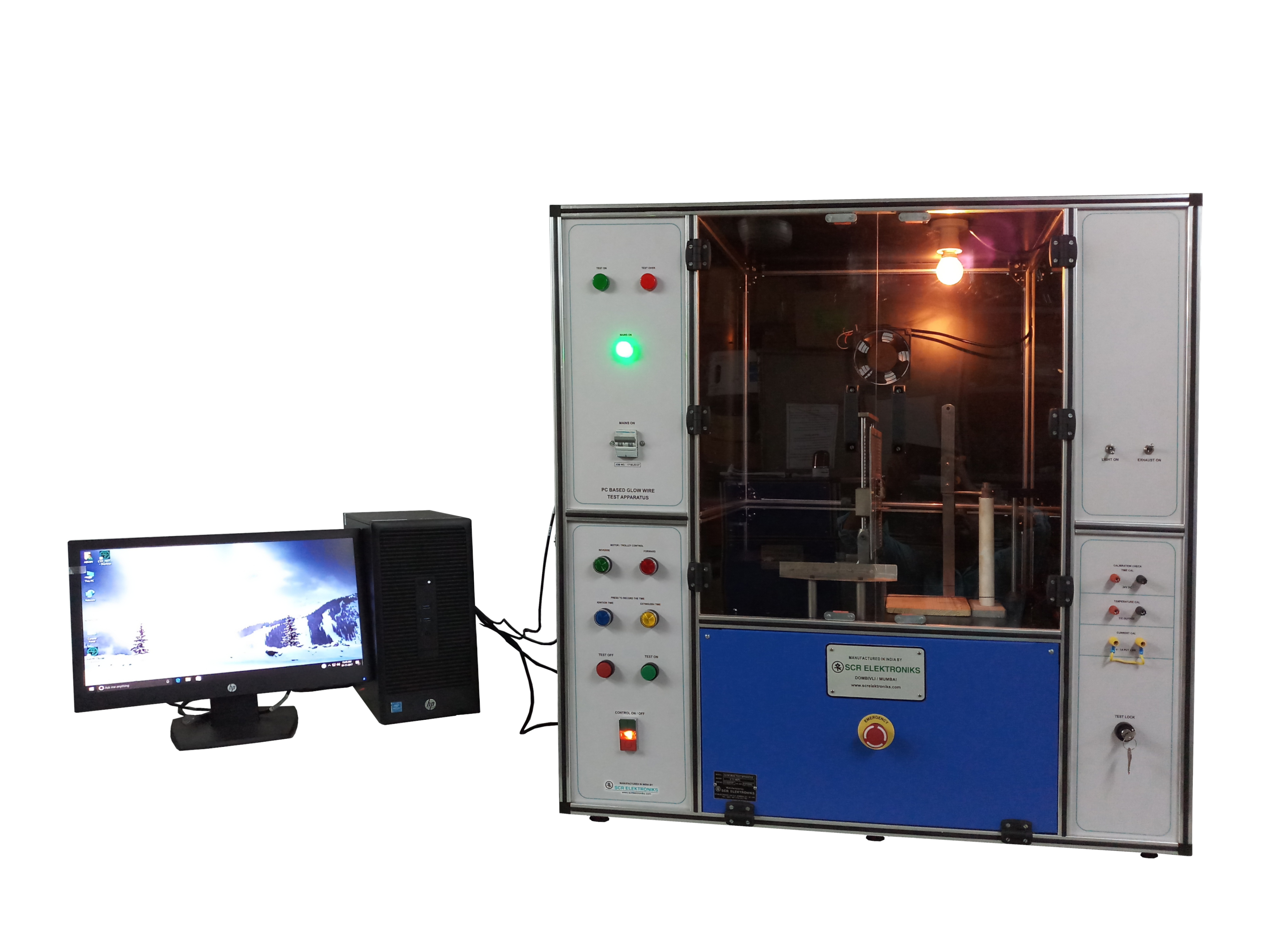PC Based Glow Wire Test Apparatus
