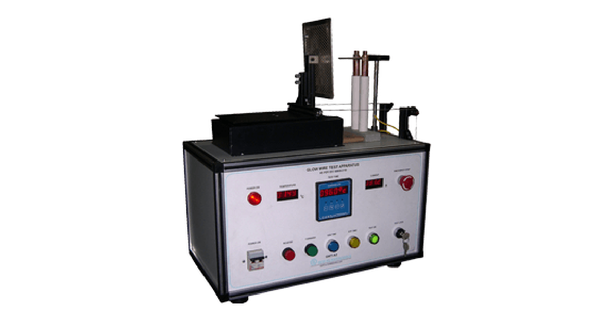 LED Glow Wire Test Apparatus| SCR Elektroniks